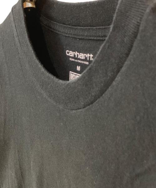 Carhartt WIP（カーハート ワーク イン プログレス）Carhartt WIP (カーハート ワーク イン プログレス) L/S NINJA TUNE T/S 長袖カットソー ブラック サイズ:Ｍの古着・服飾アイテム