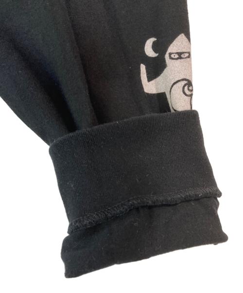 Carhartt WIP（カーハート ワーク イン プログレス）Carhartt WIP (カーハート ワーク イン プログレス) L/S NINJA TUNE T/S 長袖カットソー ブラック サイズ:Ｍの古着・服飾アイテム