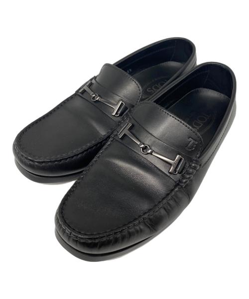 TOD'S（トッズ）TOD'S (トッズ) ビットローファー ブラック サイズ:6　1/2の古着・服飾アイテム