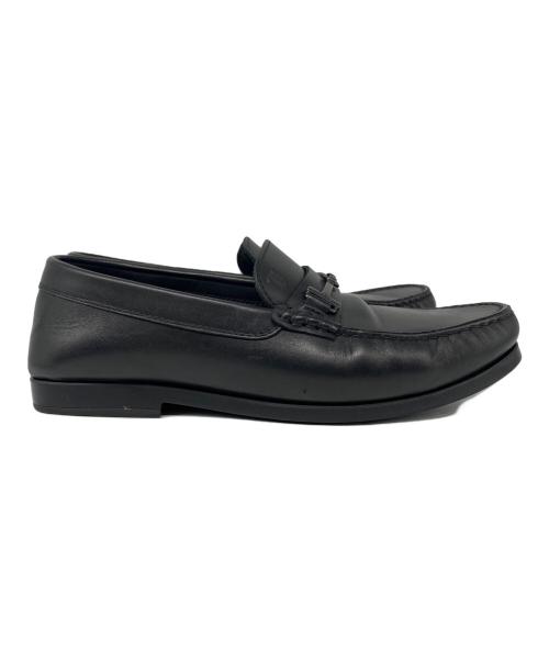TOD'S（トッズ）TOD'S (トッズ) ビットローファー ブラック サイズ:6　1/2の古着・服飾アイテム