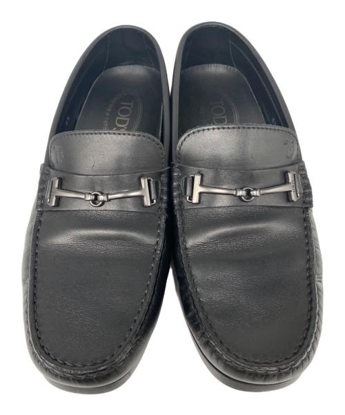 TOD'S（トッズ）TOD'S (トッズ) ビットローファー ブラック サイズ:6　1/2の古着・服飾アイテム