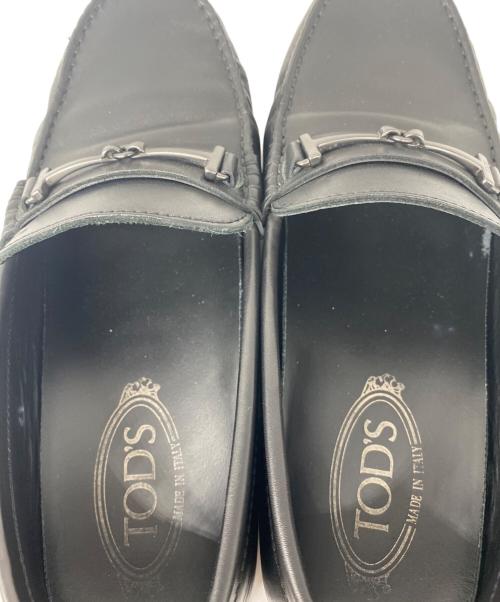 TOD'S（トッズ）TOD'S (トッズ) ビットローファー ブラック サイズ:6　1/2の古着・服飾アイテム