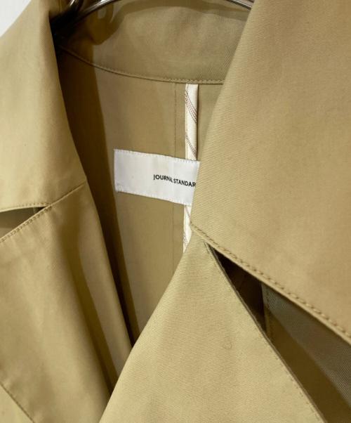JOURNAL STANDARD（ジャーナルスタンダード）JOURNAL STANDARD (ジャーナルスタンダード) 2WAYトレンチコート ベージュ サイズ:Ｆree 未使用品の古着・服飾アイテム