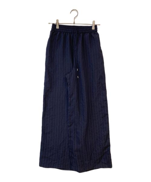 JOURNAL STANDARD relume（ジャーナルスタンダード レリューム）JOURNAL STANDARD relume (ジャーナルスタンダード レリューム) N/Rダブルストライプパンツ ネイビー サイズ:36 未使用品の古着・服飾アイテム