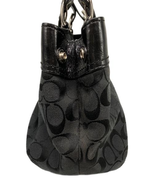 COACH（コーチ）COACH (コーチ) ソーホー シグネチャー トートバッグ ブラックの古着・服飾アイテム
