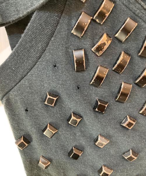 UNDERCOVER（アンダーカバー）UNDERCOVER (アンダーカバー) スタッズワンピース ブラック サイズ:2の古着・服飾アイテム