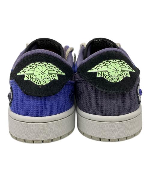 NIKE（ナイキ）NIKE (ナイキ) Zion Williamson (ザイオン ウィリアムソン) AIR JORDAN 1 RETRO LOW OG ローカットスニーカー REGENCY PURPLE/VAPOR サイズ:27.5の古着・服飾アイテム