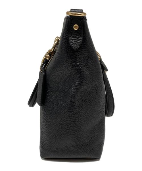 COACH（コーチ）COACH (コーチ) ケイシー サッチェル シグネチャー キャンバス 2WAYショルダーバッグ ブラックの古着・服飾アイテム