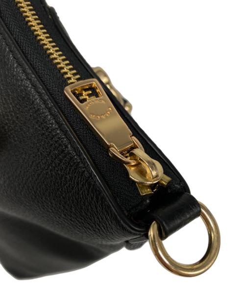 COACH（コーチ）COACH (コーチ) ケイシー サッチェル シグネチャー キャンバス 2WAYショルダーバッグ ブラックの古着・服飾アイテム