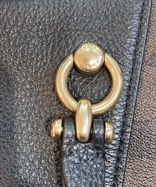 COACH（コーチ）COACH (コーチ) ケイシー サッチェル シグネチャー キャンバス 2WAYショルダーバッグ ブラックの古着・服飾アイテム