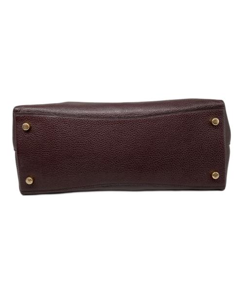 COACH（コーチ）COACH (コーチ) ペブルレザー ミニ エマ サッチェル 2WAY ショルダー バッグ ブラウンの古着・服飾アイテム