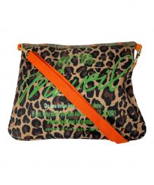 LeSportsac×MUVEIL（レスポートサック×ミュベール）の古着「コラボレオパードショルダーバッグ」｜ブラウン