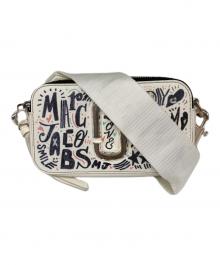 MARC JACOBS（マークジェイコブス）の古着「THE SNAPSHOT DTM ショルダーバッグ」｜ホワイト×ブラック