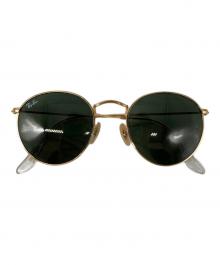 RAY-BAN（レイバン）の古着「ROUND METAL サングラス」｜ゴールド