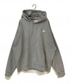 NIKEナイキ）の古着「クラブ フリース オーバーサイズド フレンチテリー プルオーバー パーカ」｜グレー