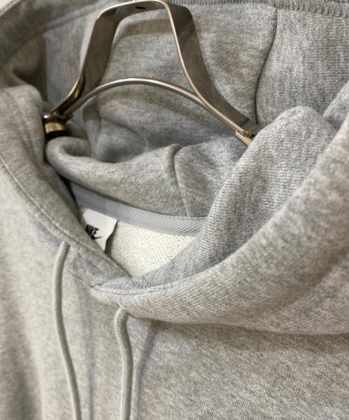 NIKE（ナイキ）NIKE (ナイキ) クラブ フリース オーバーサイズド フレンチテリー プルオーバー パーカ グレー サイズ:Lの古着・服飾アイテム