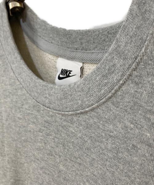 NIKE（ナイキ）NIKE (ナイキ) クラブ フリース オーバーサイズド フレンチテリー クルー スウェット グレー サイズ:L 未使用品の古着・服飾アイテム