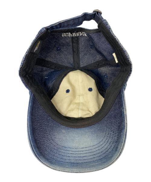 SUPREME（シュプリーム）SUPREME (シュプリーム) 25SS Cordura Denim S Logo 6-Panel キャップ Bleached Indigo 未使用品の古着・服飾アイテム