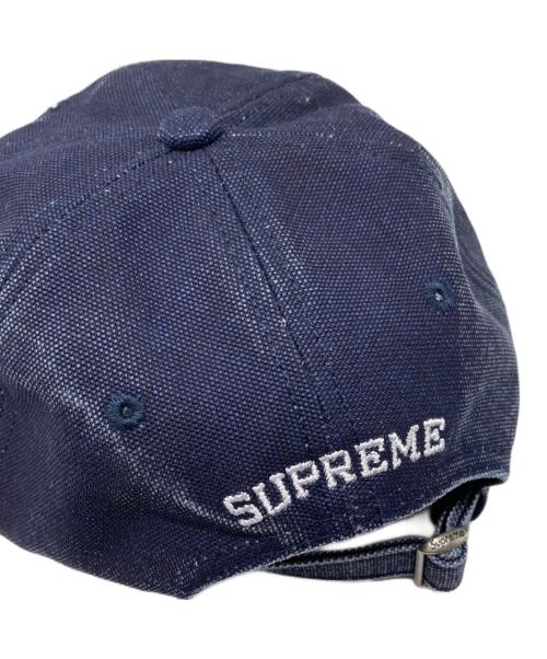 SUPREME（シュプリーム）SUPREME (シュプリーム) 26SS Pigment Coated S Logo 6-Panel キャップ Navyの古着・服飾アイテム