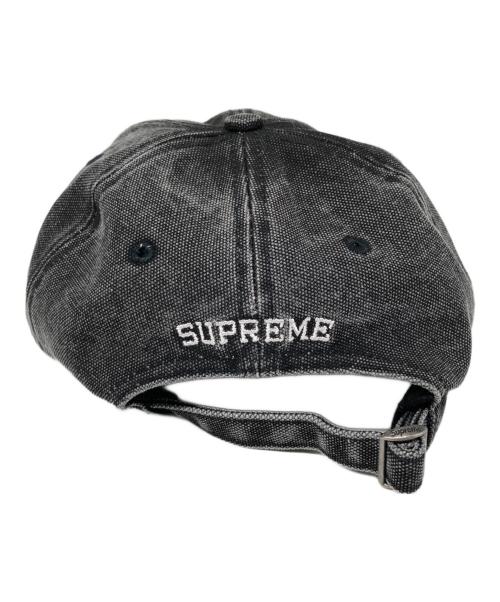 SUPREME（シュプリーム）SUPREME (シュプリーム) 26SS Pigment Coated S Logo 6-Panel キャップ Black サイズ:無の古着・服飾アイテム