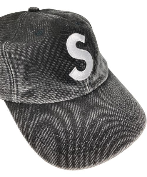 SUPREME（シュプリーム）SUPREME (シュプリーム) 26SS Pigment Coated S Logo 6-Panel キャップ Black サイズ:無の古着・服飾アイテム