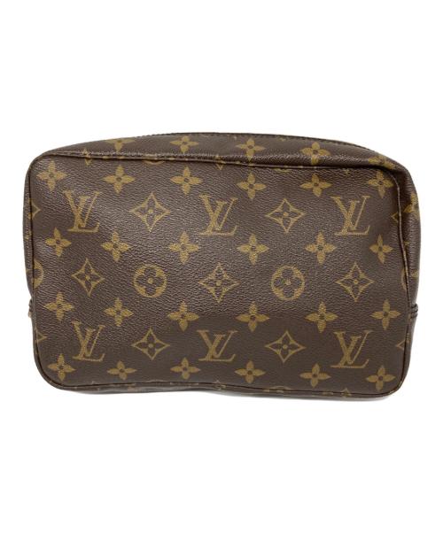 LOUIS VUITTON（ルイ ヴィトン）LOUIS VUITTON (ルイ ヴィトン) トゥルーストワレット23 コスメポーチ ブラウンの古着・服飾アイテム