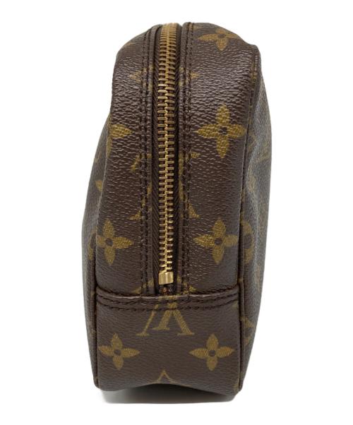 LOUIS VUITTON（ルイ ヴィトン）LOUIS VUITTON (ルイ ヴィトン) トゥルーストワレット23 コスメポーチ ブラウンの古着・服飾アイテム