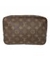 LOUIS VUITTON（ルイ ヴィトン）の古着「トゥルーストワレット23 コスメポーチ」｜ブラウン