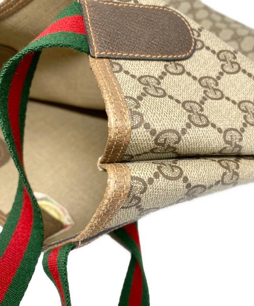 GUCCI（グッチ）GUCCI (グッチ) シェリーライントートバッグ ベージュの古着・服飾アイテム
