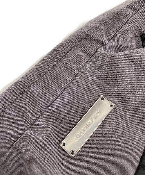 melt the lady（メルトザレディ）melt the lady (メルトザレディ) thick belt jacket onepiece グレー サイズ:Freeの古着・服飾アイテム
