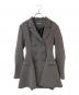 melt the lady（メルトザレディ）の古着「thick belt jacket onepiece」｜グレー