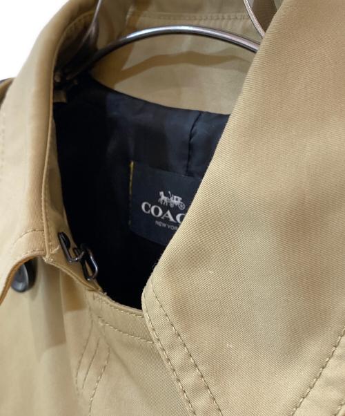 COACH（コーチ）COACH (コーチ) トレンチコート ベージュ サイズ:Sの古着・服飾アイテム