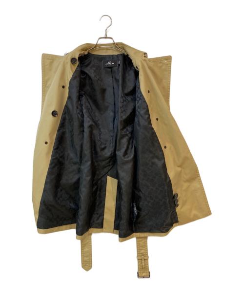 COACH（コーチ）COACH (コーチ) トレンチコート ベージュ サイズ:Sの古着・服飾アイテム