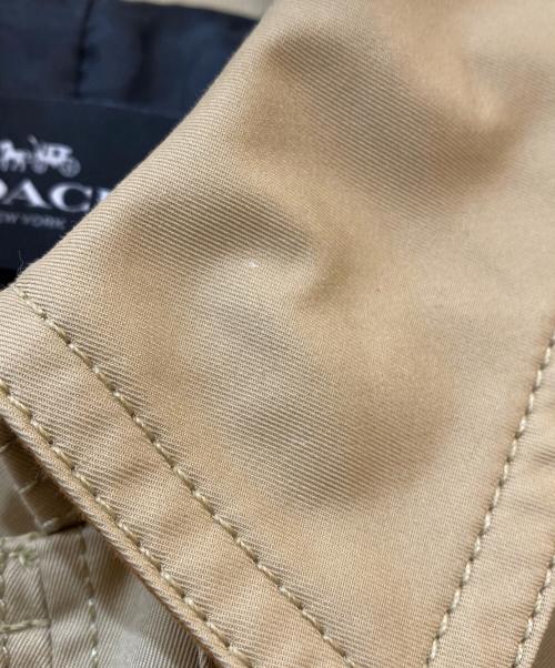COACH（コーチ）COACH (コーチ) トレンチコート ベージュ サイズ:Sの古着・服飾アイテム