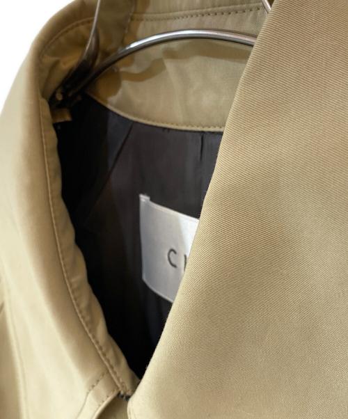 CITY（シティ）CITY (シティ) ハイカウントコットンステンカラーコート ベージュ サイズ:2の古着・服飾アイテム