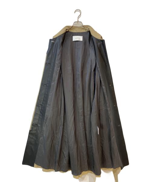 CITY（シティ）CITY (シティ) ハイカウントコットンステンカラーコート ベージュ サイズ:2の古着・服飾アイテム