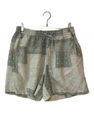 【中古品】Kith 2024SS シルクバンダナショーツ 中古・古着通販】KITH (キス) Silk Lyocell Bandana Cedar Short