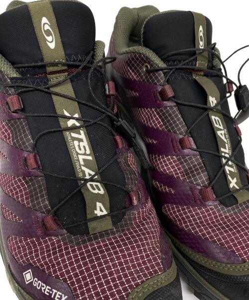 SALOMON（サロモン）SALOMON (サロモン) XT-4 OG GT / ローカットスニーカー パープル×オリーブ サイズ:26.5の古着・服飾アイテム