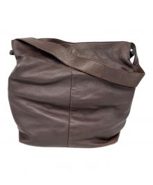 LOEWE（ロエベ）の古着「ソフトレザーショルダーバッグ」｜ブラウン