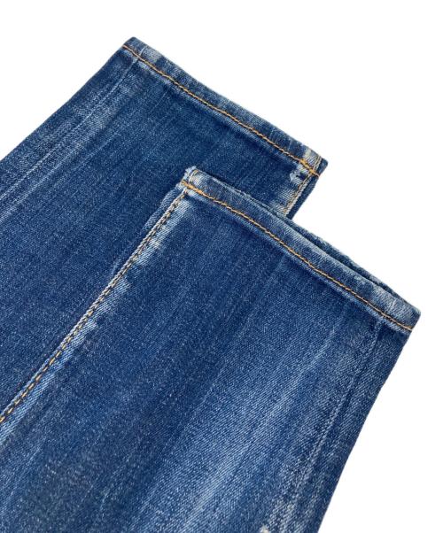 DSQUARED2（ディースクエアード）DSQUARED2 (ディースクエアード) Skinny Dan Jean ダメージスキニージーンズ インディゴ サイズ:42の古着・服飾アイテム
