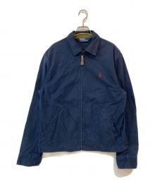 POLO BY RALPH LAUREN（ポロ バイ ラルフローレン）の古着「スイングトップ」｜ネイビー