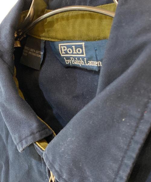 POLO BY RALPH LAUREN（ポロ バイ ラルフローレン）POLO BY RALPH LAUREN (ポロ バイ ラルフローレン) スイングトップ ネイビー サイズ:Mの古着・服飾アイテム