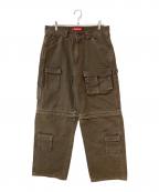 SUPREMEシュプリーム）の古着「25FW Zip-Off Utility Pant / ジップ オフ ユーティリティ パンツ」｜Brown