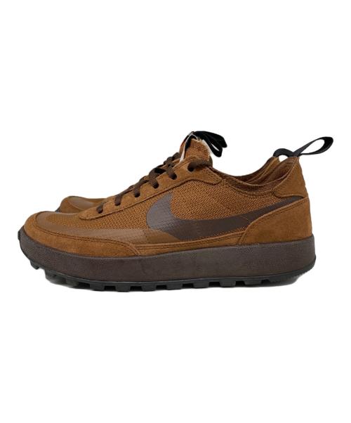 NIKE（ナイキ）NIKE (ナイキ) Tom Sachs (トム・サックス) GENERAL PURPOSE SHOE ローカットスニーカー PECAN/DK FIELD BROWN サイズ:27の古着・服飾アイテム