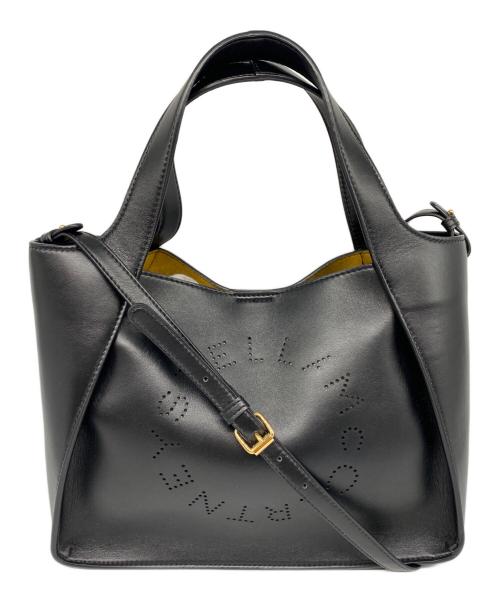 STELLA McCARTNEY（ステラマッカートニー）STELLA McCARTNEY (ステラマッカートニー) ロゴ クロスボディ トートバッグ ブラックの古着・服飾アイテム