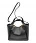 中古・古着 STELLA McCARTNEY (ステラマッカートニー) ロゴ クロスボディ トートバッグ ブラック：35000円