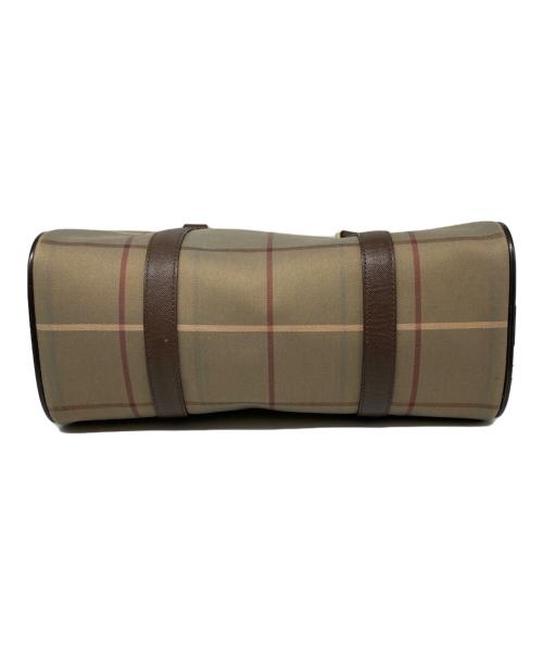 Burberry's（バーバリー）Burberry's (バーバリー) ミニボストンバッグ ブラウンの古着・服飾アイテム