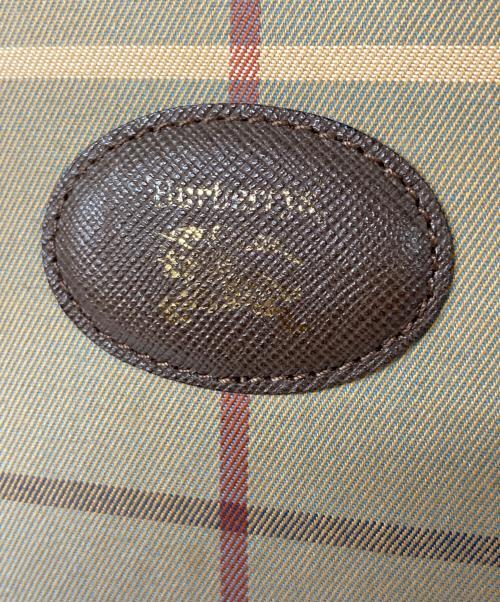 Burberry's（バーバリー）Burberry's (バーバリー) ミニボストンバッグ ブラウンの古着・服飾アイテム