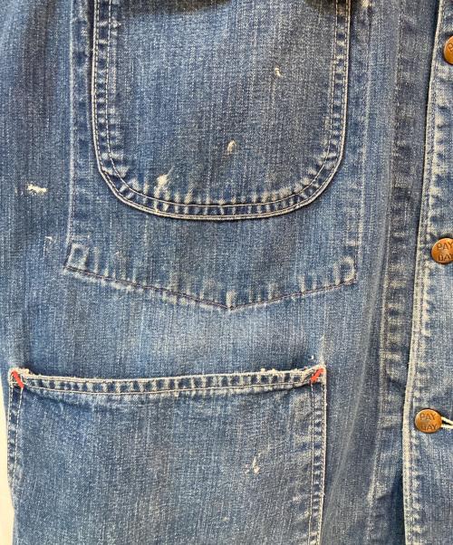 PAY DAY（ペイデイ）PAY DAY (ペイデイ) 50s デニム カバーオール インディゴ サイズ:無の古着・服飾アイテム
