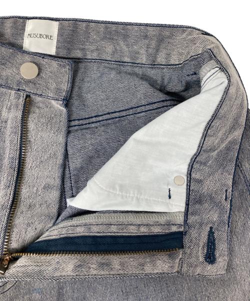 MUSUBORE（ムスボレ）MUSUBORE (ムスボレ) flocky wide denim PT グレー サイズ:1の古着・服飾アイテム